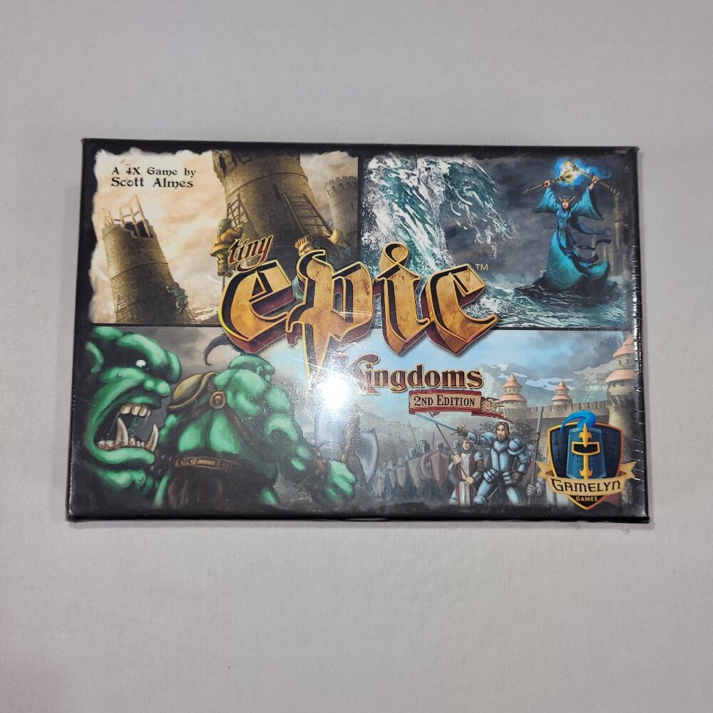 Tiny Epic Kingdoms 2nd Edition 2013 Fantasy Game by Gamelyn Games